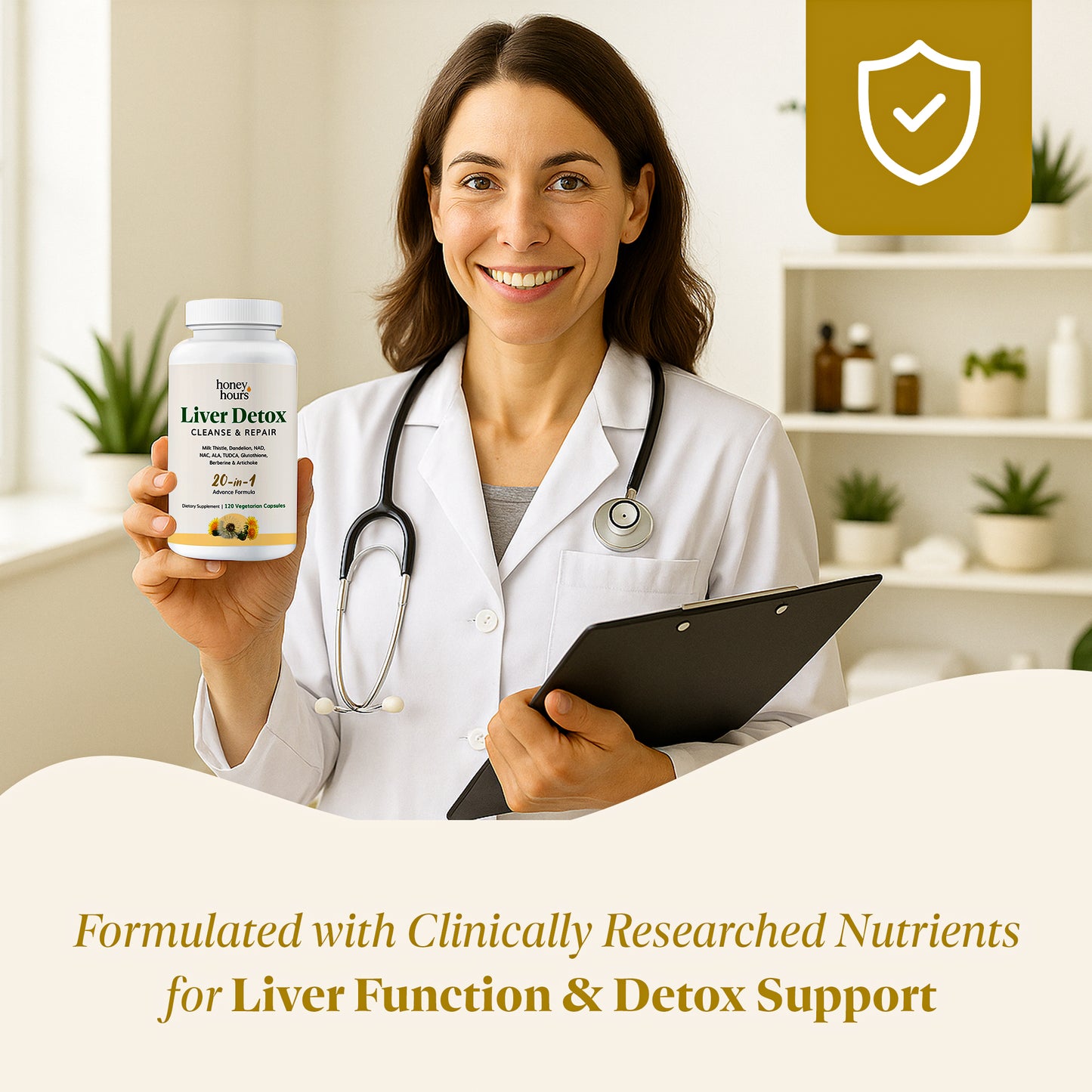 HoneyHours™ Liver Detox – 20-in-1 Cleanse & Repair Formula