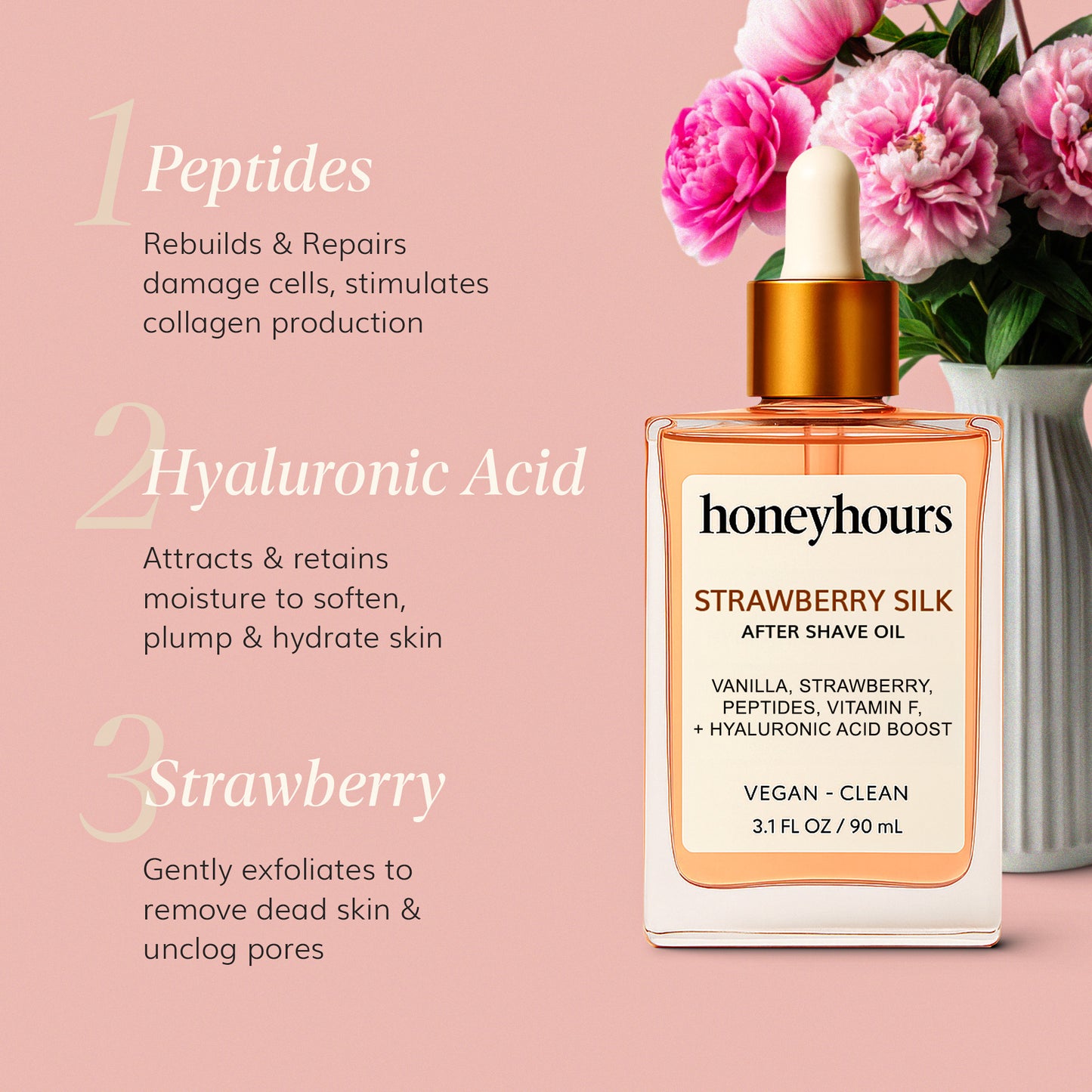HoneyHours™ Strawberry Silk Aftershave