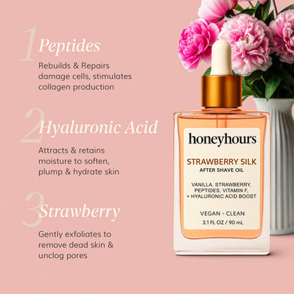 HoneyHours™ Strawberry Silk Aftershave