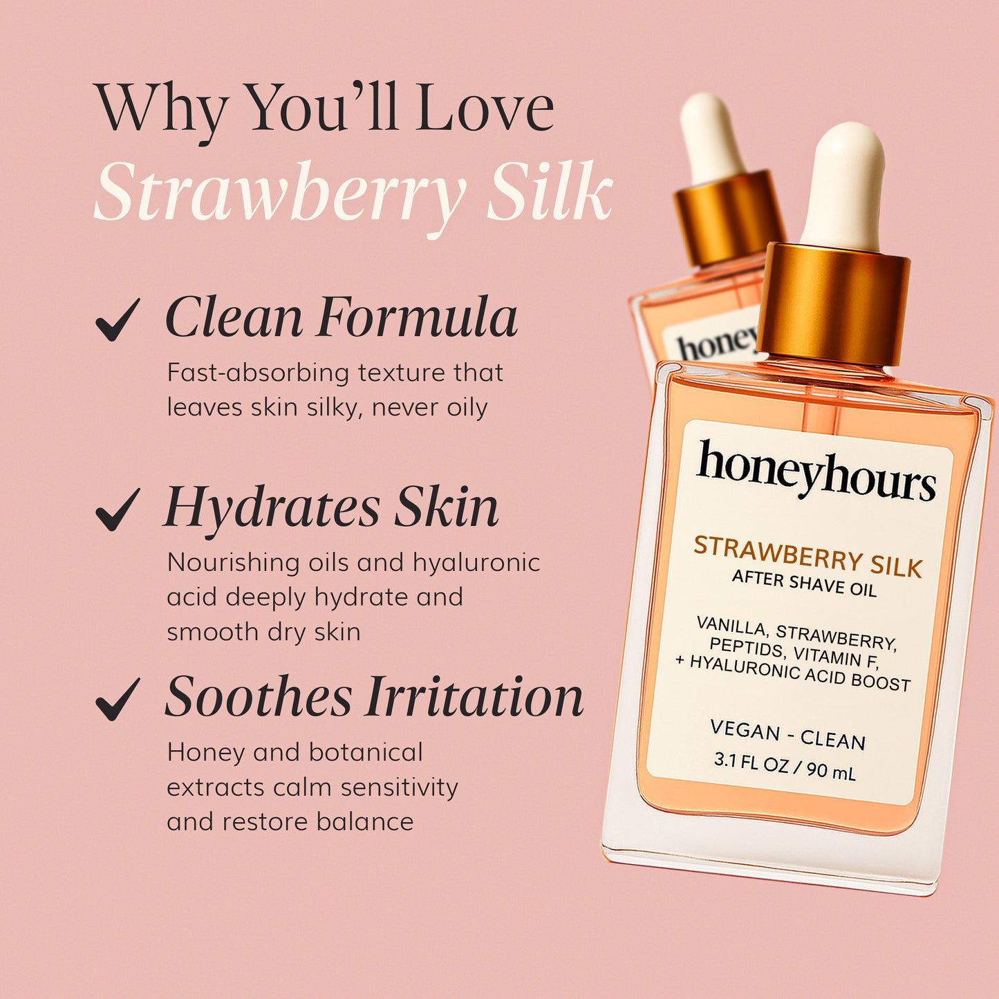 HoneyHours™ Strawberry Silk Aftershave