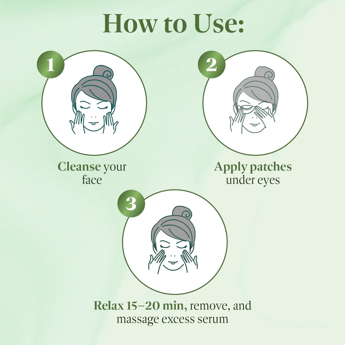 HoneyHours™ Avocado Collagen Eye Mask