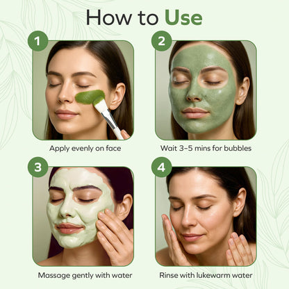 HoneyHours™ Holy Basil Bubble Mask