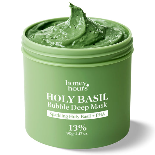HoneyHours™ Holy Basil Bubble Mask