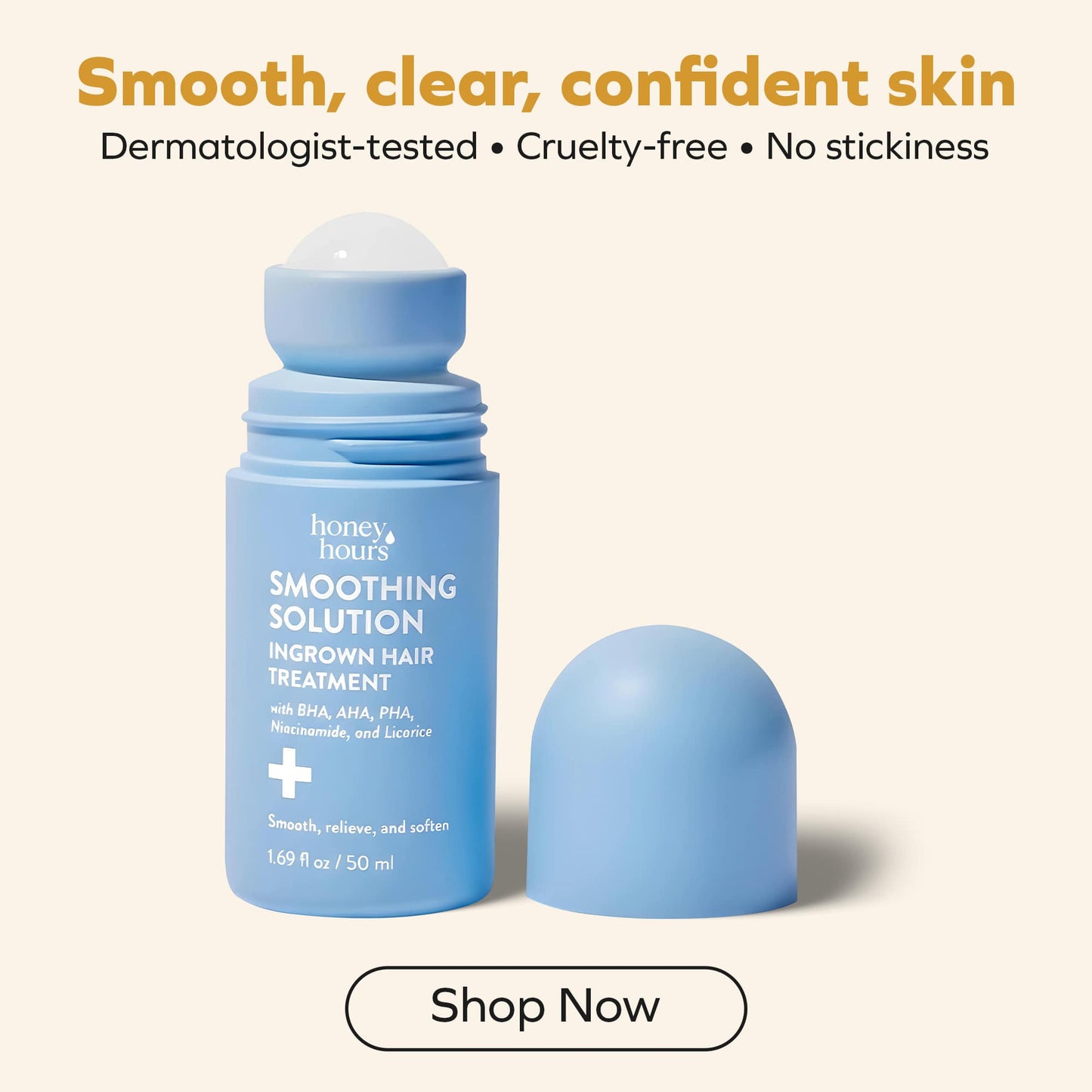 HoneyHours™ Ingrown Hair Smoothing Solution