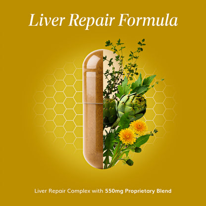 HoneyHours™ Liver Detox – 20-in-1 Cleanse & Repair Formula
