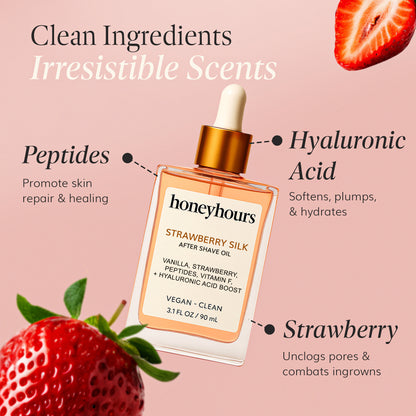 HoneyHours™ Strawberry Silk Aftershave